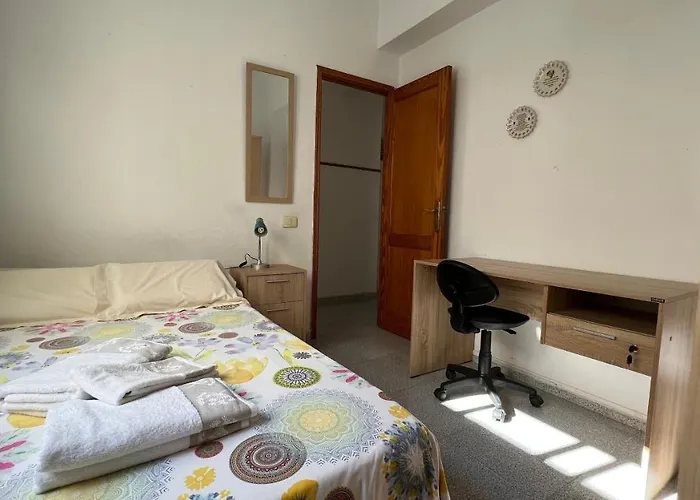 아파트 Central, Quiet And Comfortable Room, Breakfast 라스팔마스
